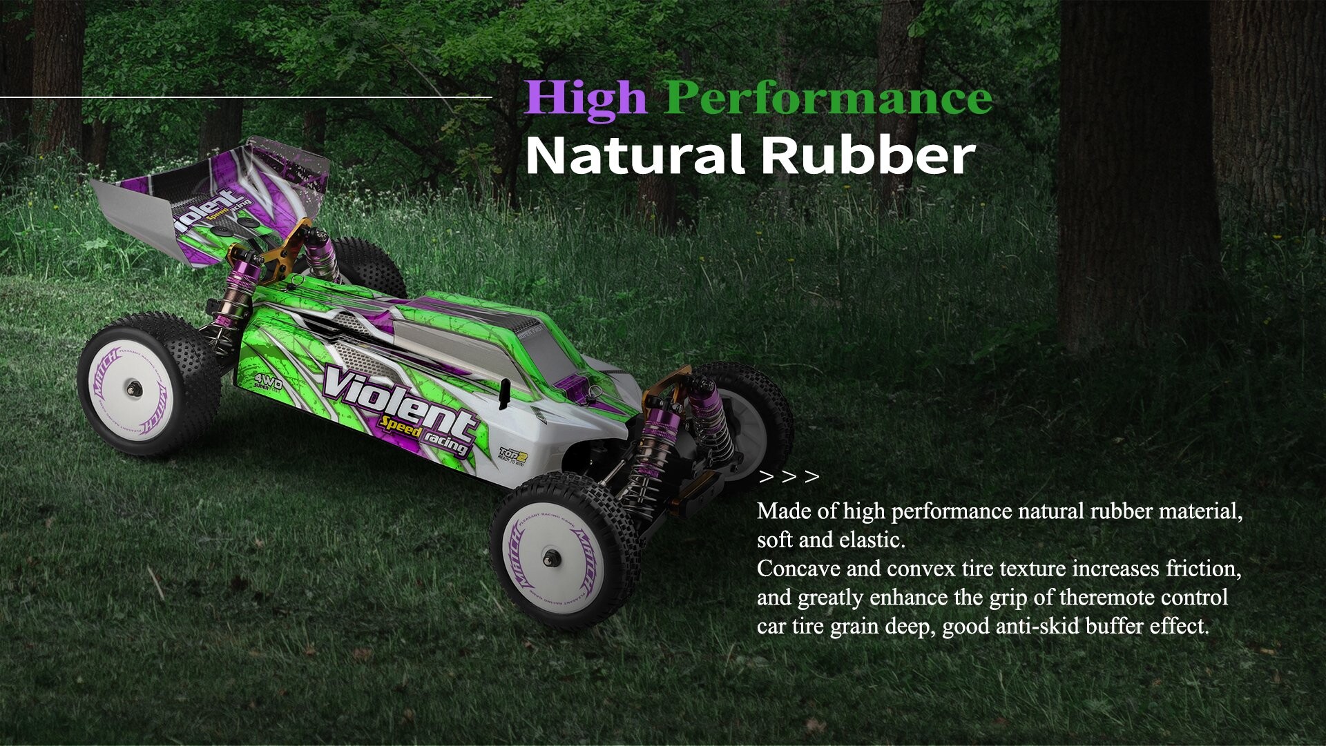 Whizplaymart RC Car Brushless Metal Chassis 4WD