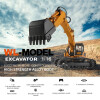 Whizplaymart RC Construction Tractor Light Sound 1:16 Scale 2.4Ghz Electric RC Excavator