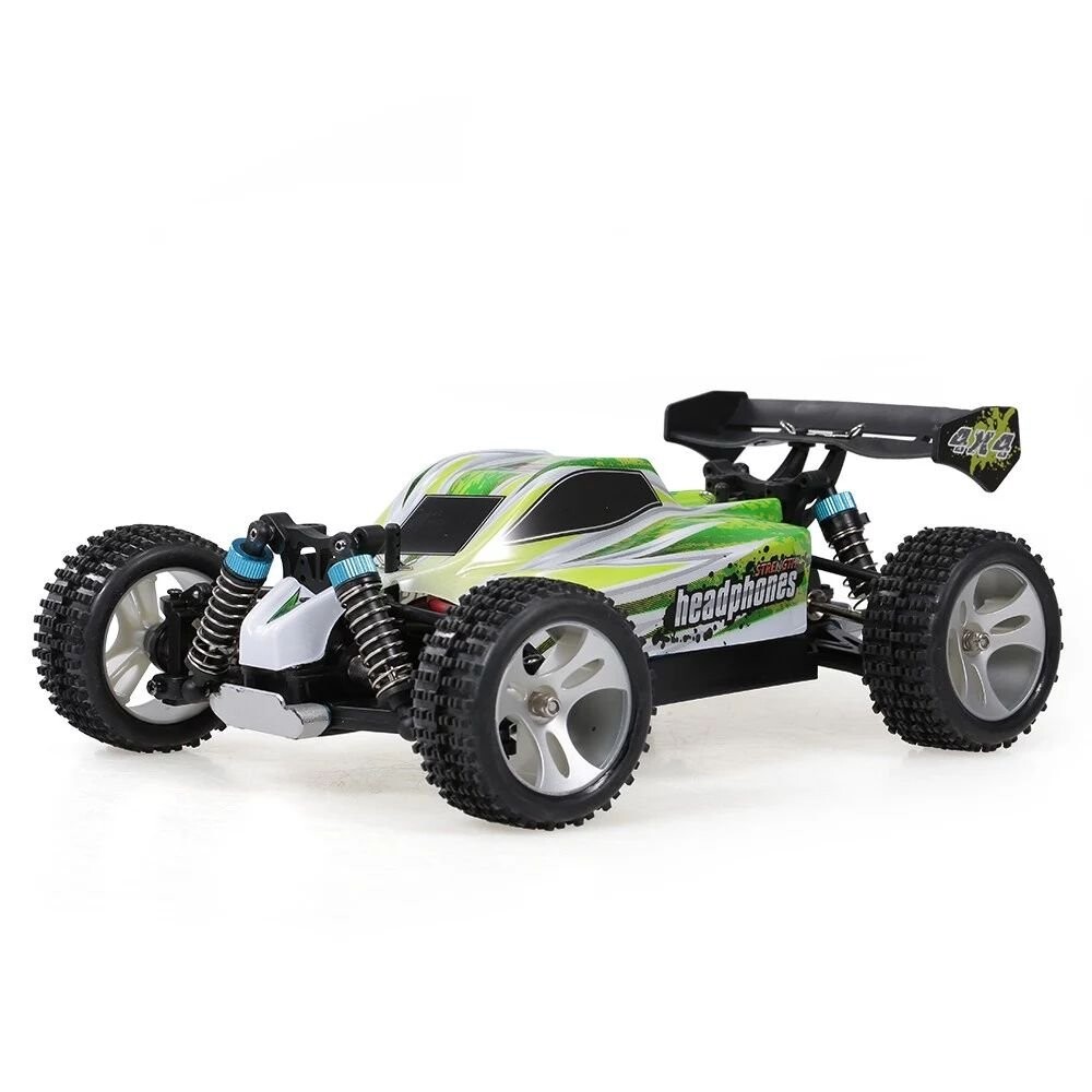 Whizplaymart 4WD RC Car lán-scála 1/18 Troithe Rásaíochta Téarmaisc