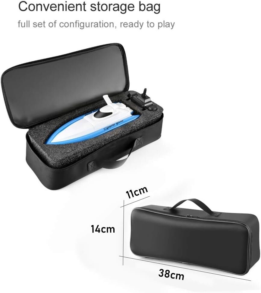 2.4G RC Boat Charging Waterproof Remote Control Boat 