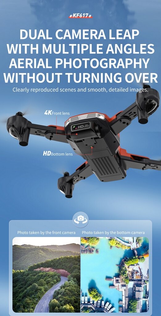 RC Drone Obstacle Avoidance 4K FPV WIFI Optical Flow
