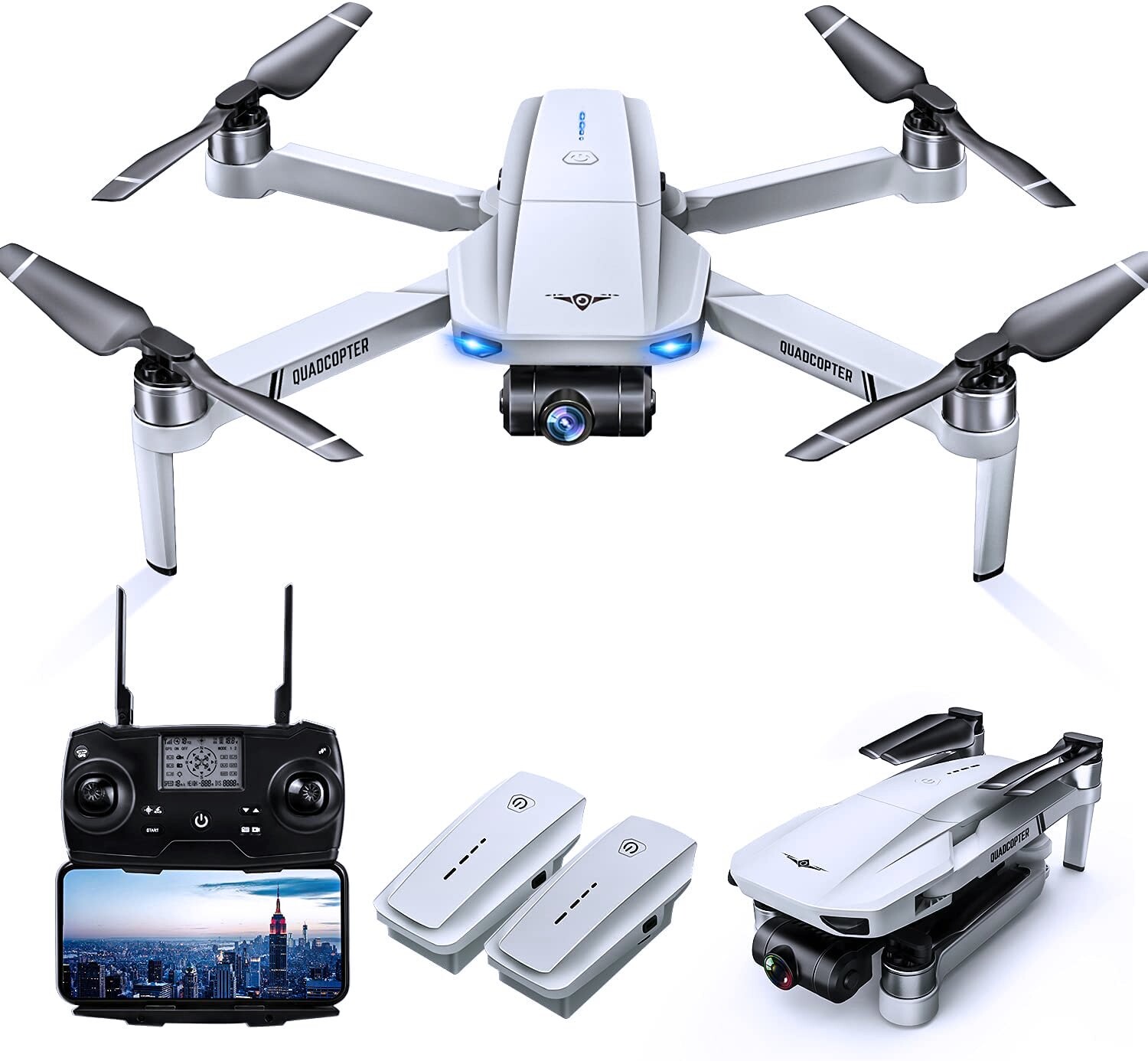 RC Drone Optical Flow Obstacle Avoidance Quadcopter