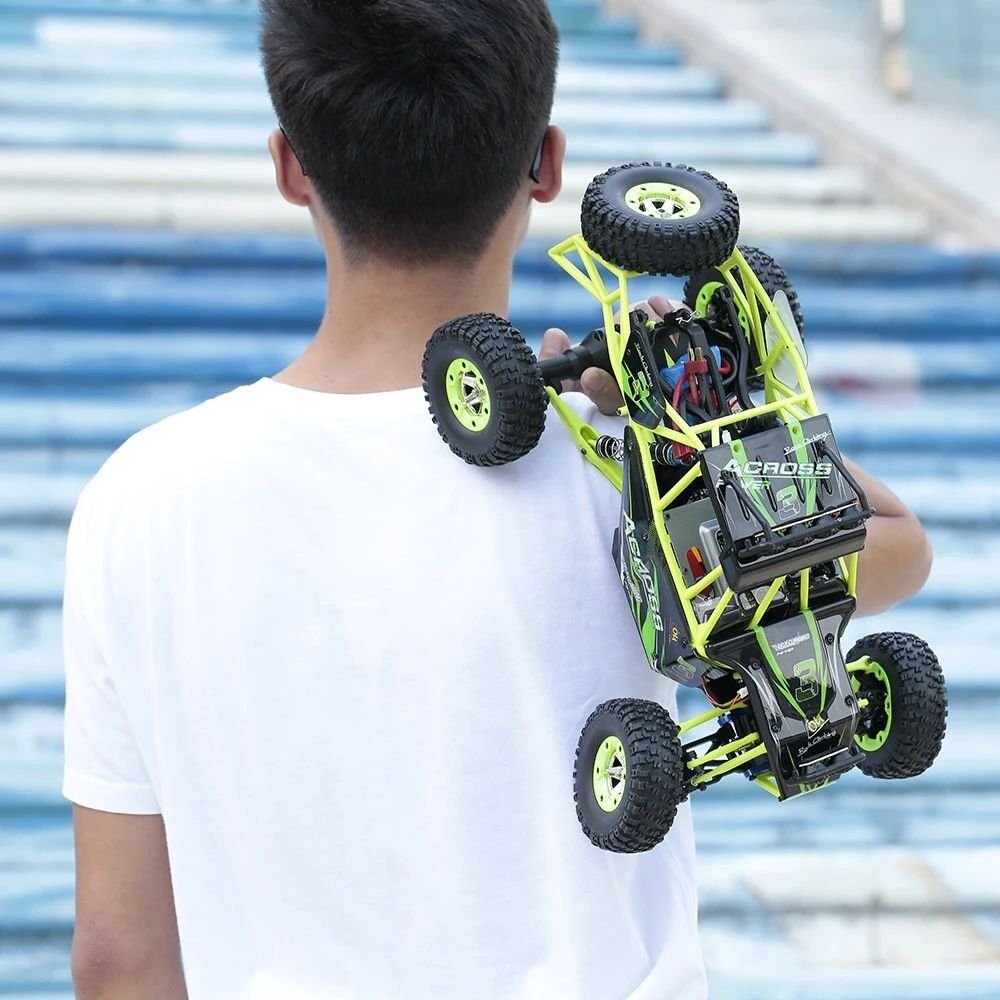 Whizplaymart 2.4G 1:12 4WD Crawler RC Car With LED Light