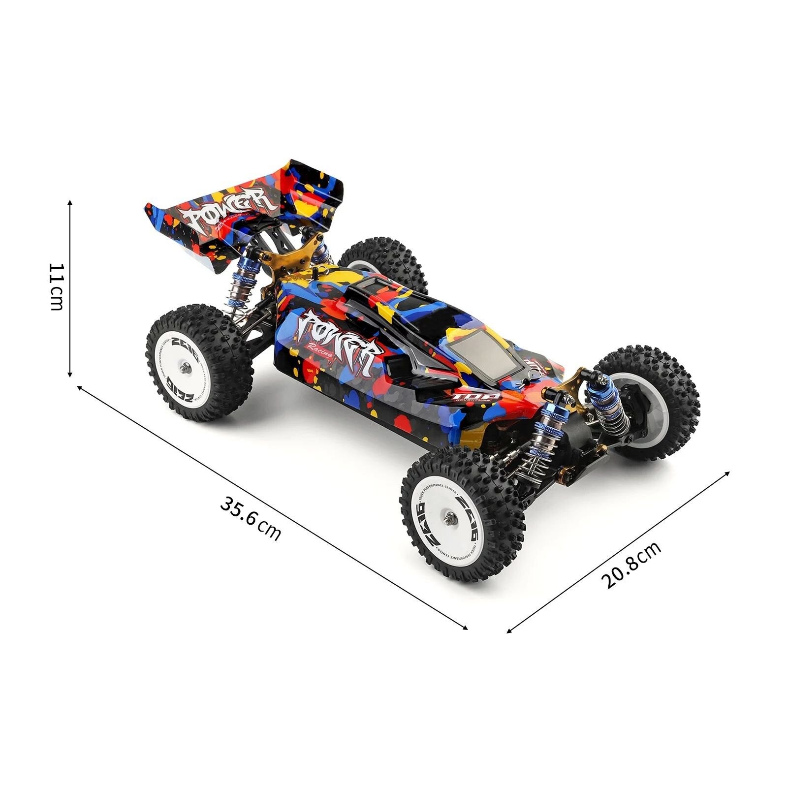 Whizplaymart RC Car Professional 4WD Racing Car 