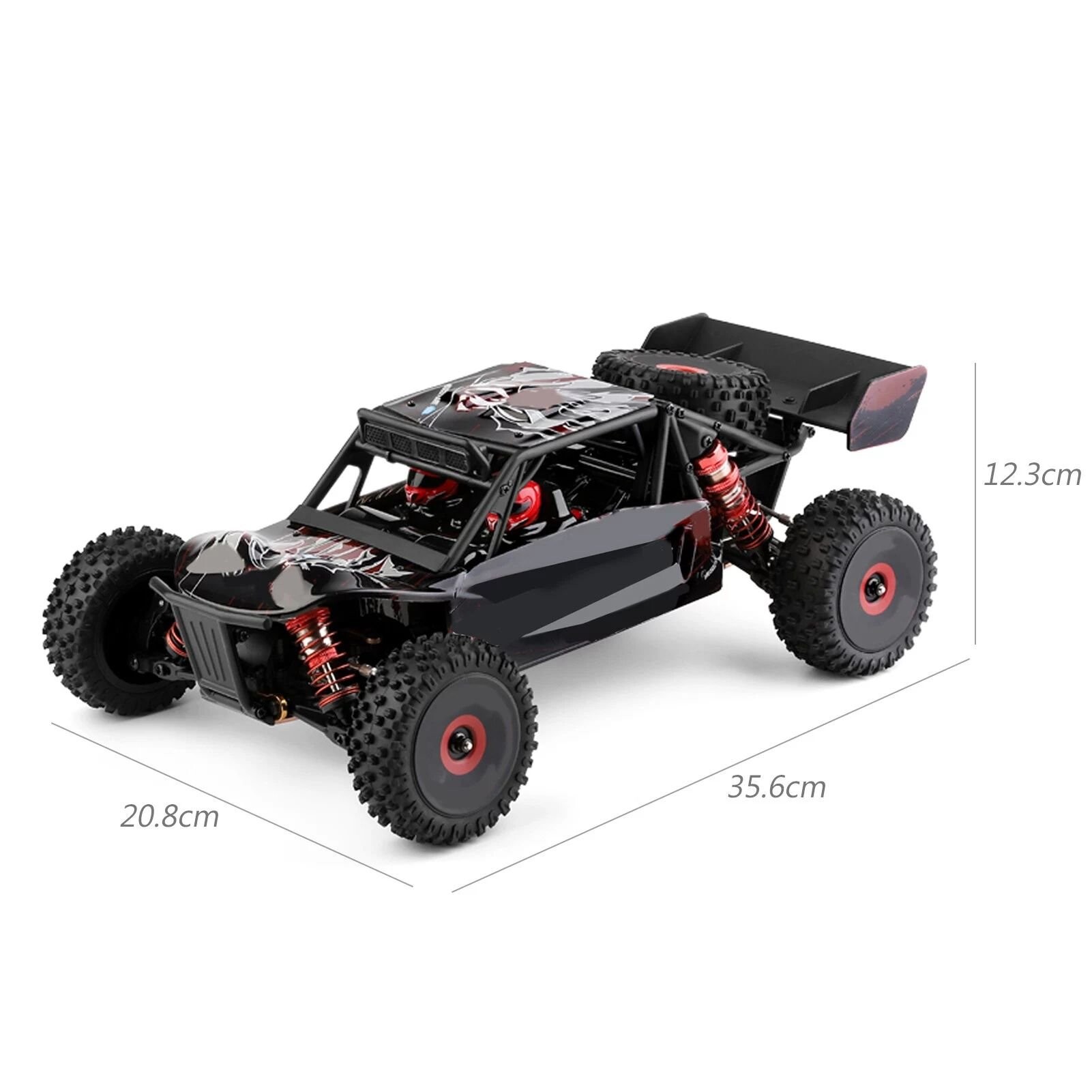 Whizplaymart RC Car V2 2.4G Brushless 4WD Electric Car