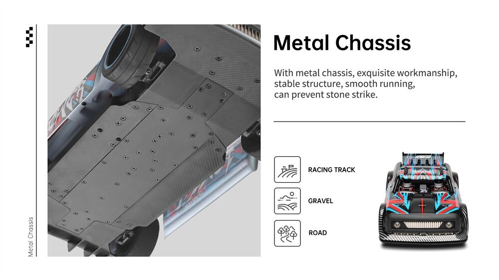 Whizplaymart RC Car Brushless 4WD Electric Drift Car