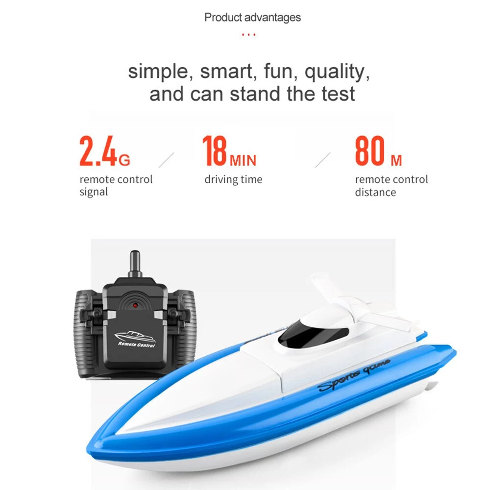 Bateau télécommandé étanche 2.4G