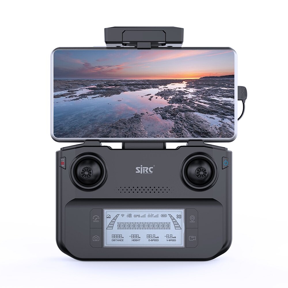 Drone RC Quadricoptère avec Gimbal 2 Axes, caméra 4K HD EIS, GPS, WiFi 5G.