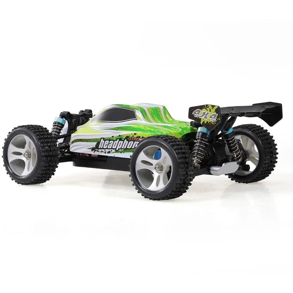 Whizplaymart Voiture télécommandée 4 roues motrices échelle complète 1/18 Trucks de course.