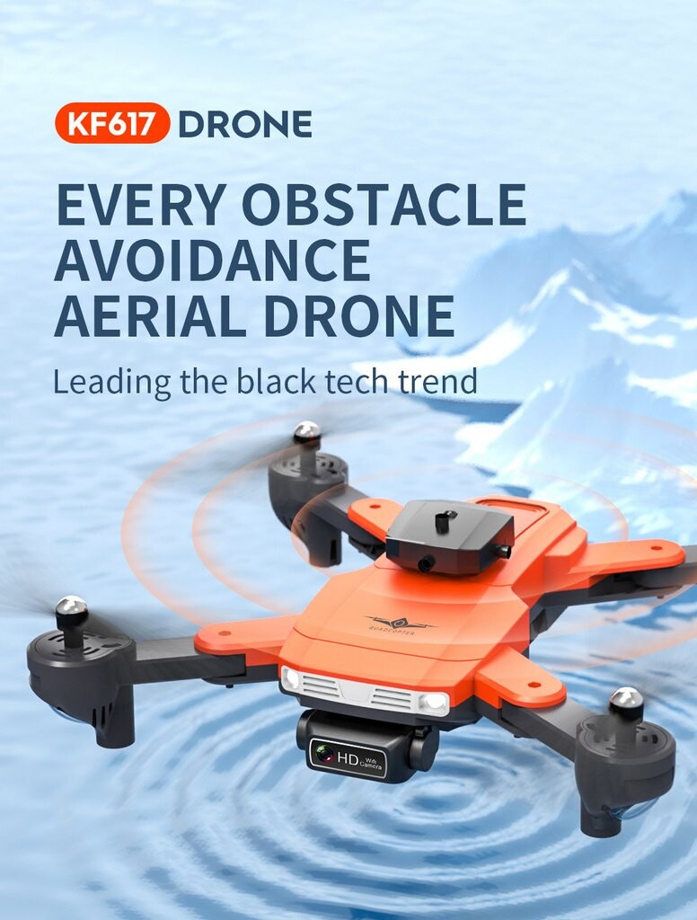 RC-Drohne mit Hindernisvermeidung, 4K FPV WIFI und optischem Fluss