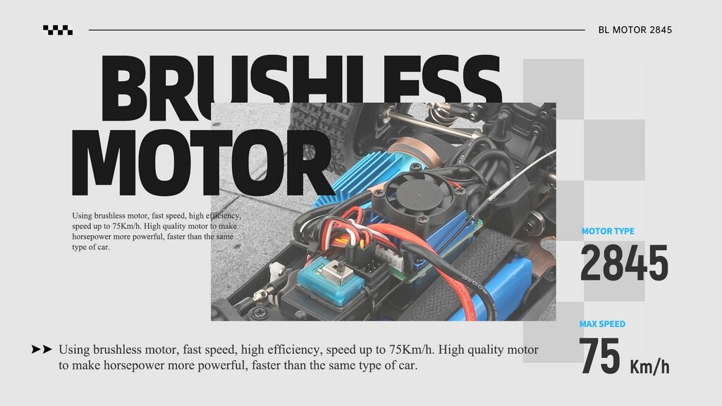 Whizplaymart RC Auto 1/18 4WD 2,4G Funkfernsteuerungs-Fahrzeugmodelle, vollständig proportional.