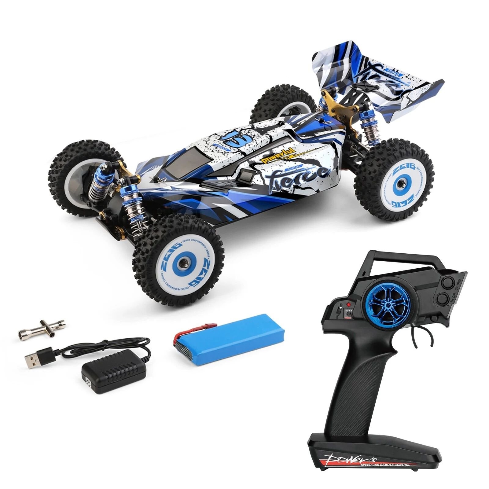 Whizplaymart RC Auto Brushless 4WD Elektroauto
