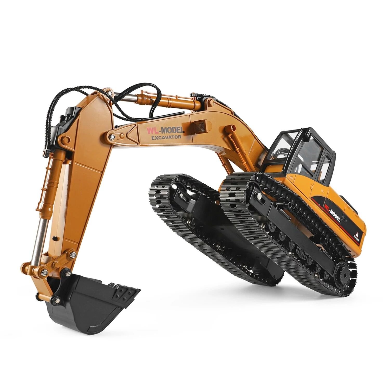 Whizplaymart RC Baustellen-Traktor mit Licht- und Soundeffekten, RC Bagger