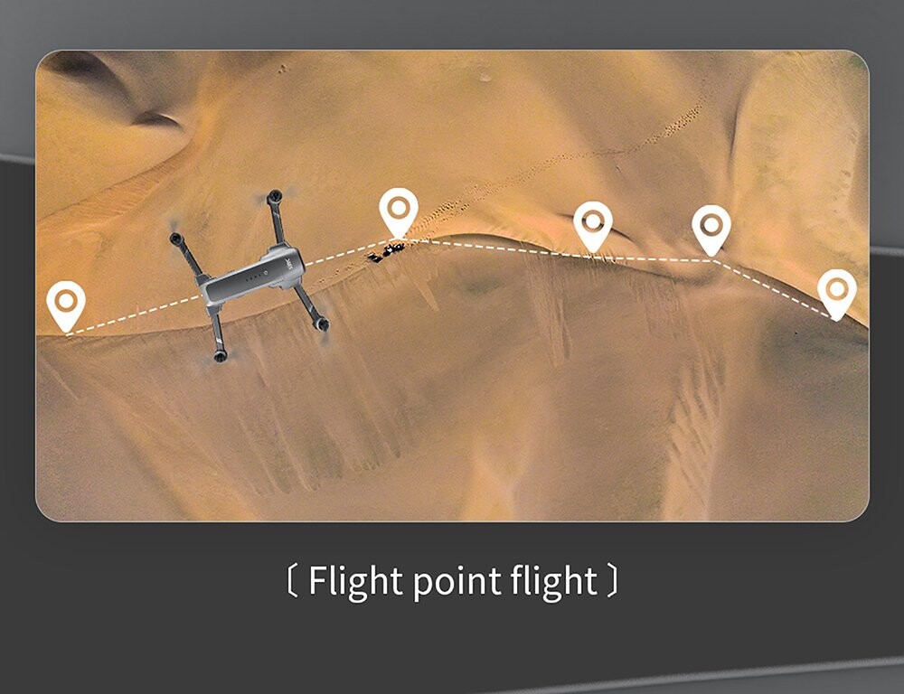 RC Drone met 2-assige gimbal, 4K HD EIS-camera, GPS, 5G WiFi Quadcopter.