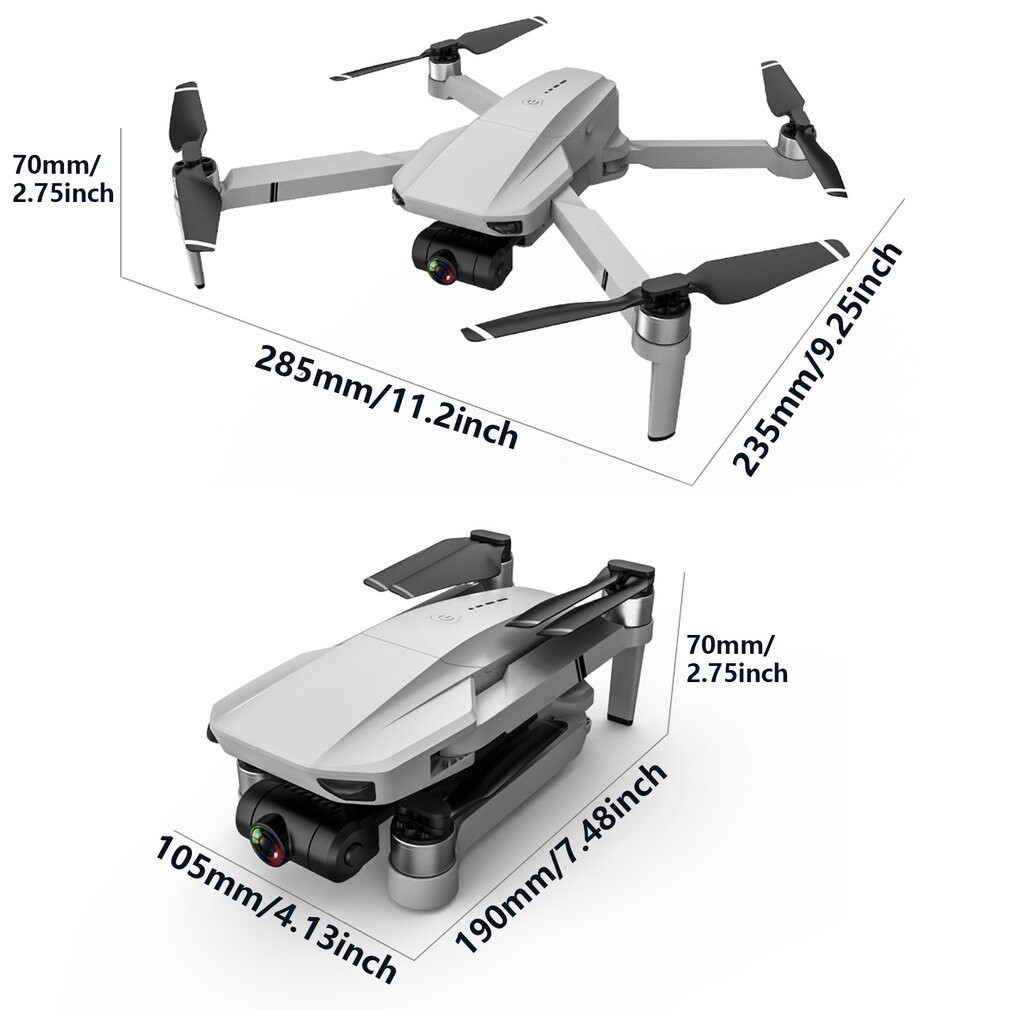 GPS RC Drone 4k HD 2-Axis Gimbal FPV 5G WiFi