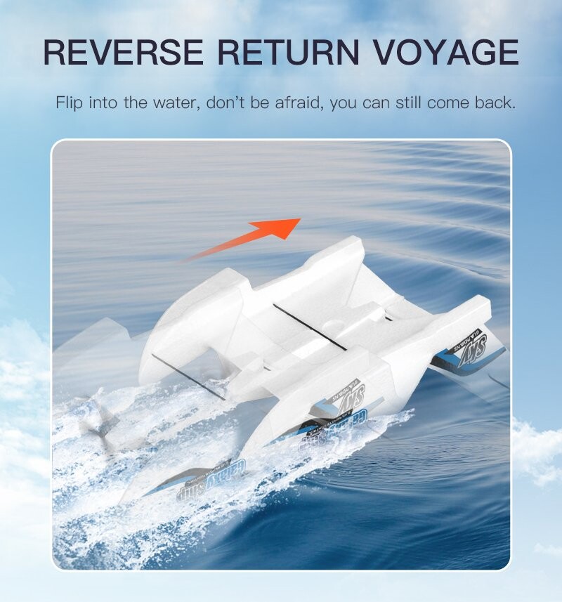 RC Vliegtuig Boot 2.4G 3CH Zee Lucht RC Glider Vliegende Water Land Speelgoed