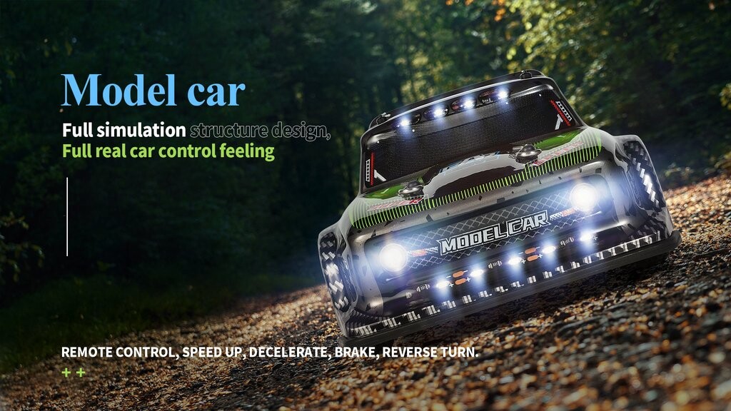 Whizplaymart Rc Auto 4WD Aandrijving Off-Road Afstandsbediening Auto's