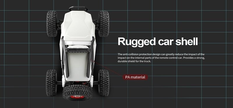 Whizplaymart RC Auto Rots Off-Road Race Voertuig RC Crawler Truck