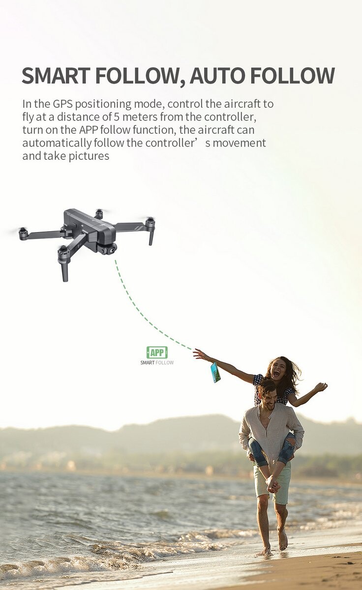 4K Drones 3KM WIFI GPS EIS 2-axis Anti-Shake Gimbal Drones 4K con 3KM de WIFI, GPS, EIS, y un gimbal de 2 ejes anti-vibración.