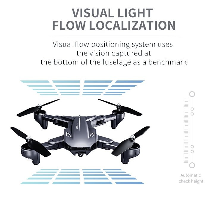 RC Drone 4K Dual Camera WIFI FPV Selfie Drone