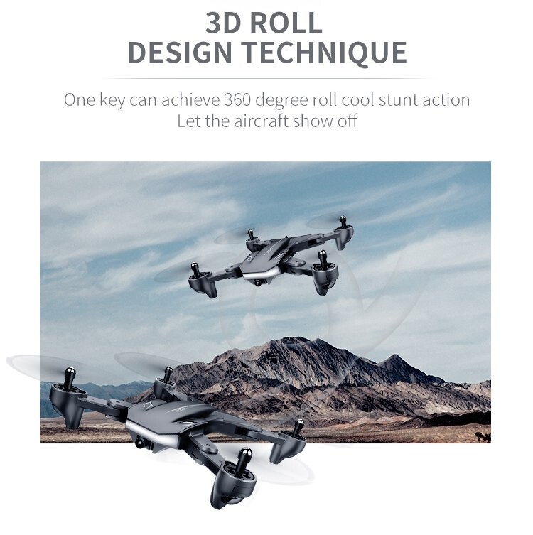 RC Drone 4K Dual Camera WIFI FPV Selfie Drone