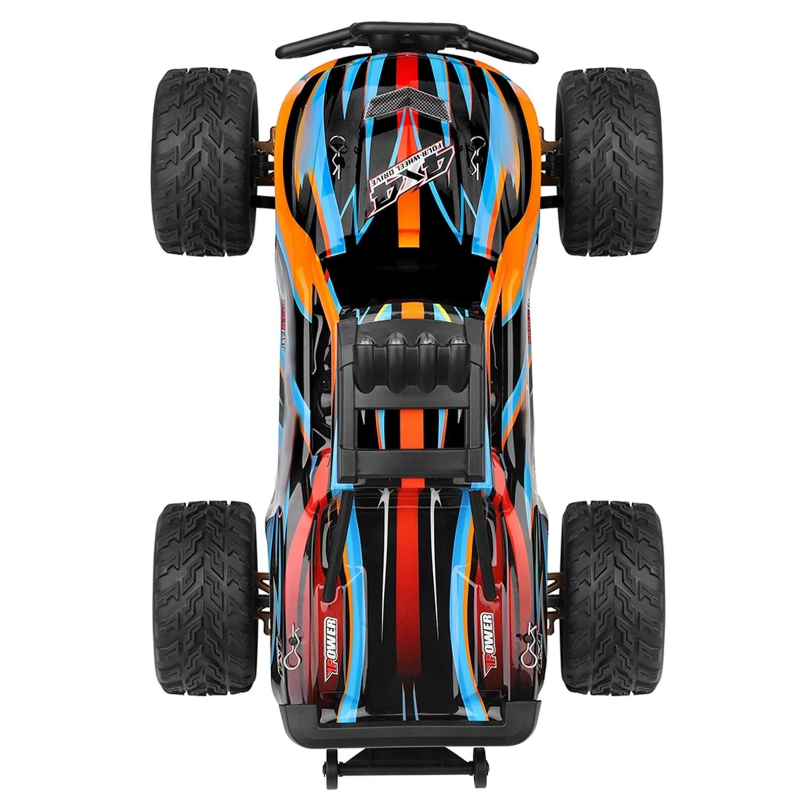 Whizplaymart 2.4G RC Racing Car Alloy Electric Car 4WDWhizplaymart Coche de Carreras RC 2.4G Aleación Coche Eléctrico 4WD