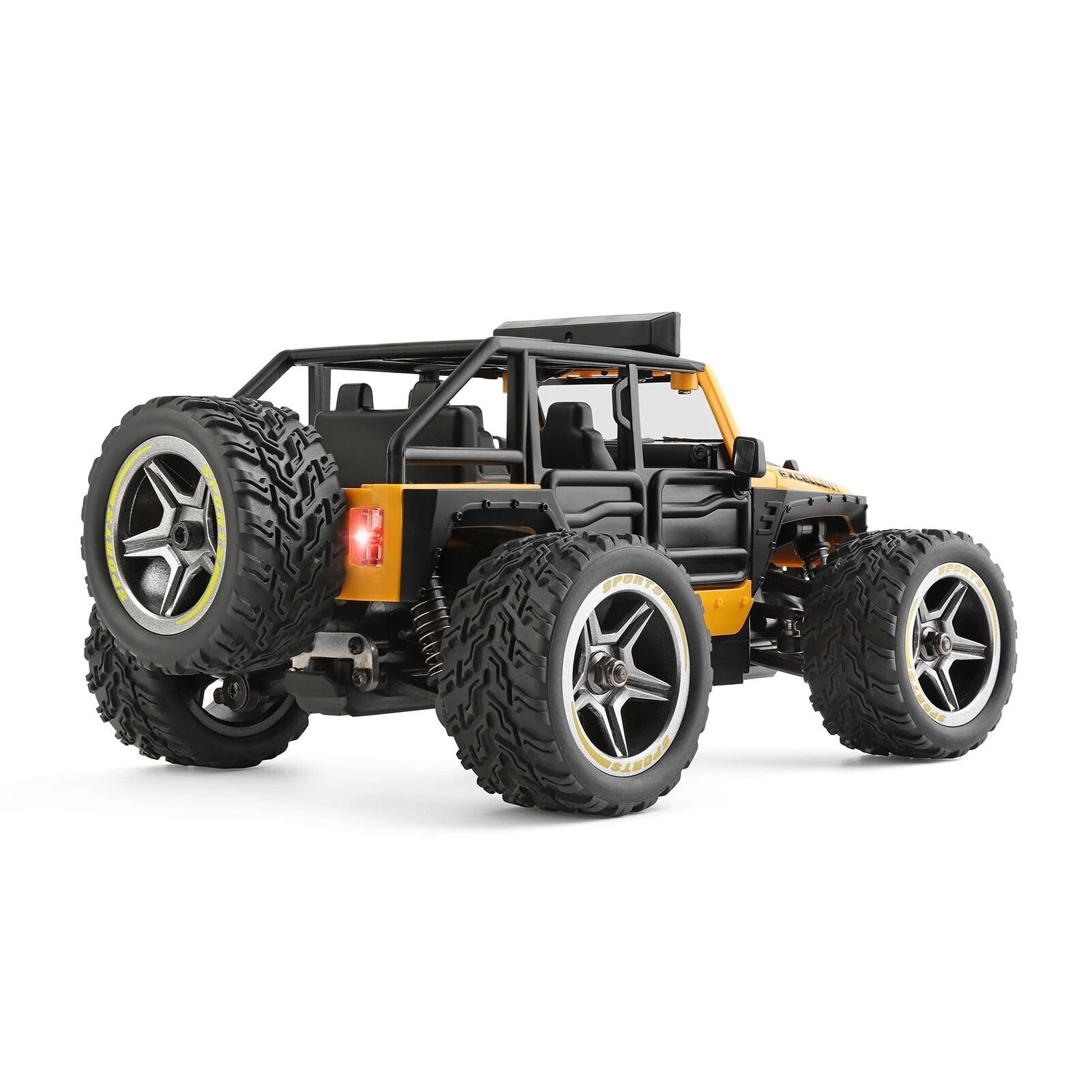Whizplaymart Mini RC Car 2WD Vehicle todoterreno con luz
