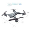 RC Drone 4K Dual Camera WIFI FPV Selfie Drone 