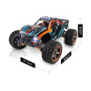 Whizplaymart 2.4G RC Racing Car Alloy Electric Car 4WDWhizplaymart Coche de Carreras RC 2.4G Aleación Coche Eléctrico 4WD